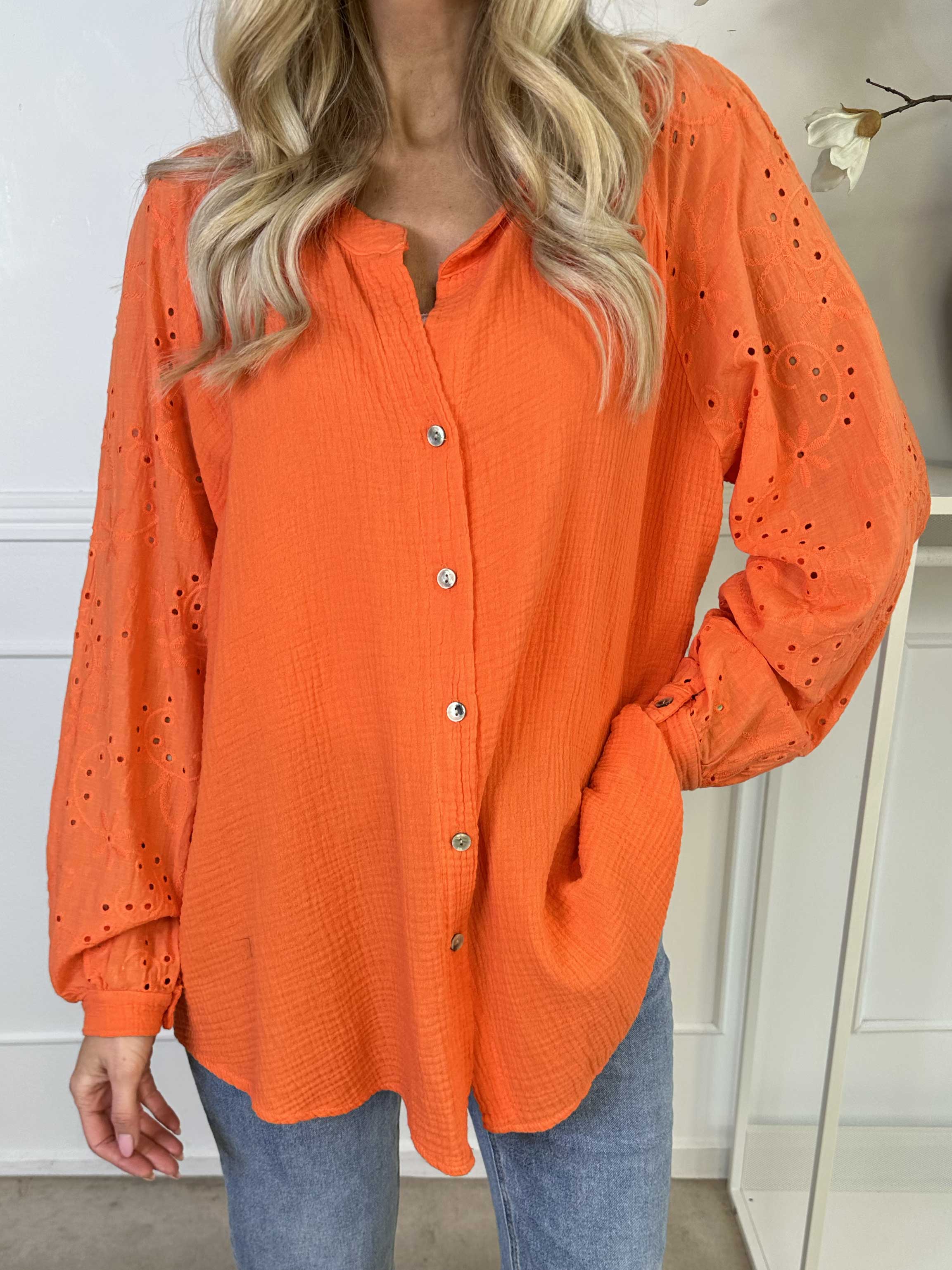 Sandrini - Skjorta i mjuk bomull